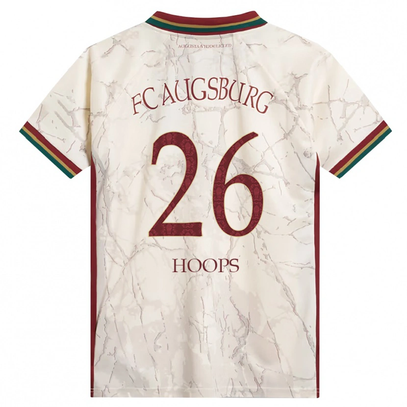 Danxen Dames Tim Hoops #26 Groen Rijst Wit Bordeauxrood Thuisshirt Thuistenue 2026/27 T-Shirt