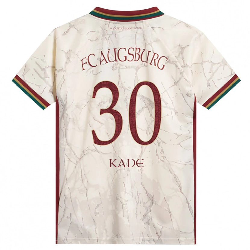 Danxen Dames Anton Kade #30 Groen Rijst Wit Bordeauxrood Thuisshirt Thuistenue 2026/27 T-Shirt
