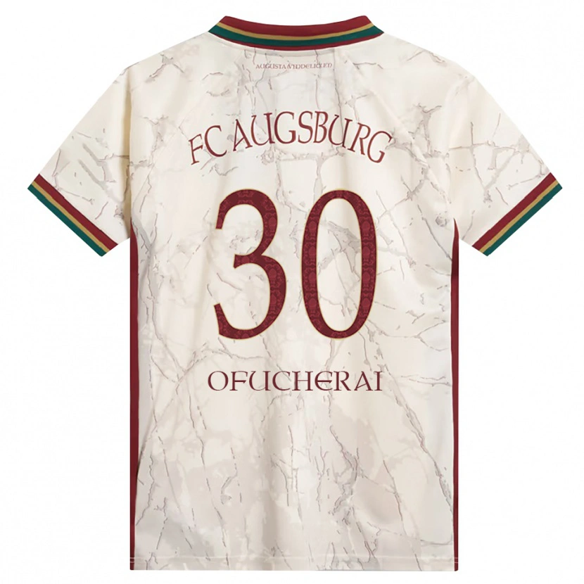 Danxen Dames Isaac Ofucherai #30 Groen Rijst Wit Bordeauxrood Thuisshirt Thuistenue 2026/27 T-Shirt
