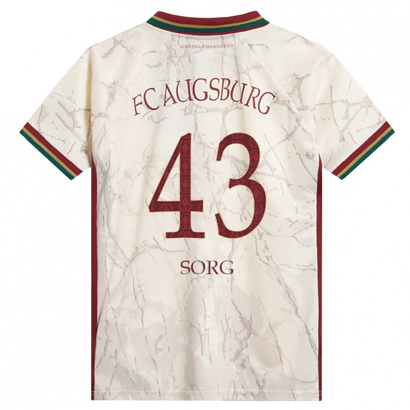 Danxen Dames Oliver Sorg #43 Groen Rijst Wit Bordeauxrood Thuisshirt Thuistenue 2026/27 T-Shirt