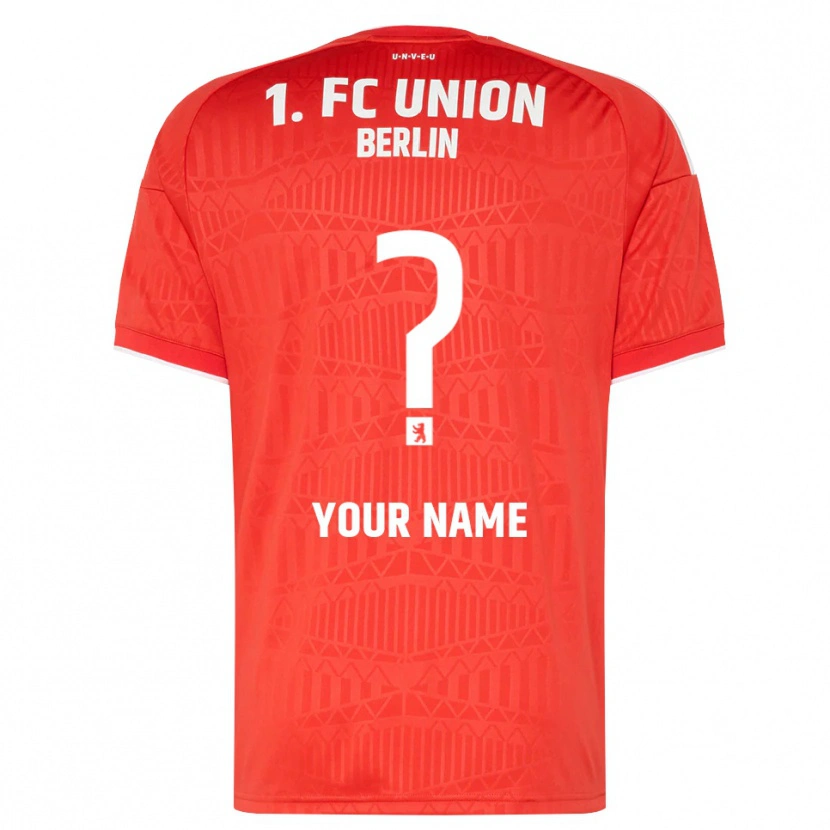 Danxen Dames Uw Naam #0 Rood Wit Thuisshirt Thuistenue 2026/27 T-Shirt