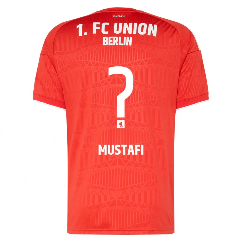 Danxen Dames Adel Mustafi #0 Rood Wit Thuisshirt Thuistenue 2026/27 T-Shirt