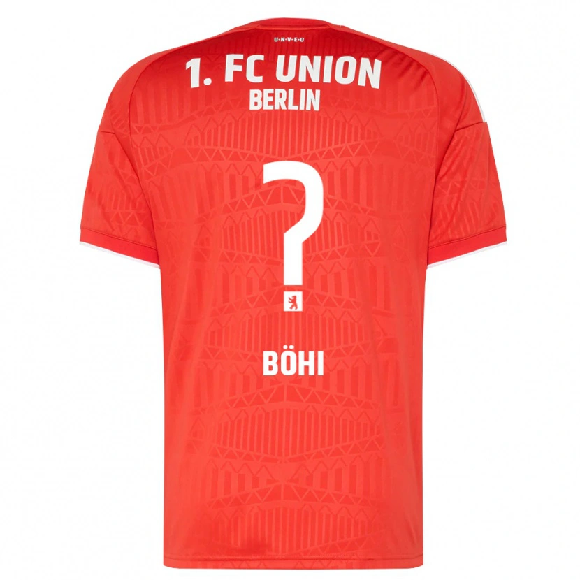 Danxen Dames Nadine Böhi #0 Rood Wit Thuisshirt Thuistenue 2026/27 T-Shirt
