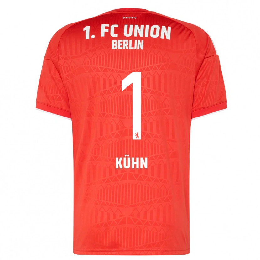 Danxen Dames Samuel Kühn #1 Rood Wit Thuisshirt Thuistenue 2026/27 T-Shirt