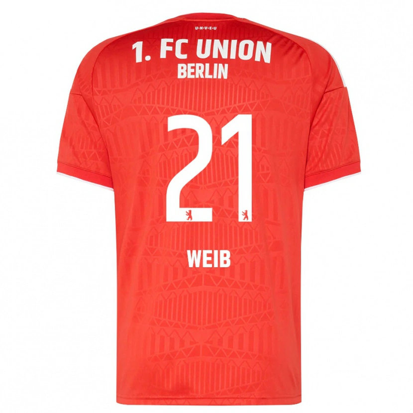 Danxen Dames Anna Weiß #21 Rood Wit Thuisshirt Thuistenue 2026/27 T-Shirt