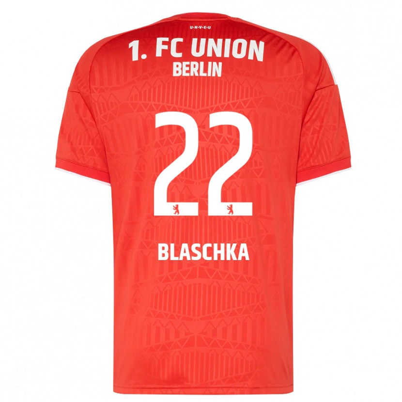 Danxen Dames Anouk Blaschka #22 Rood Wit Thuisshirt Thuistenue 2026/27 T-Shirt