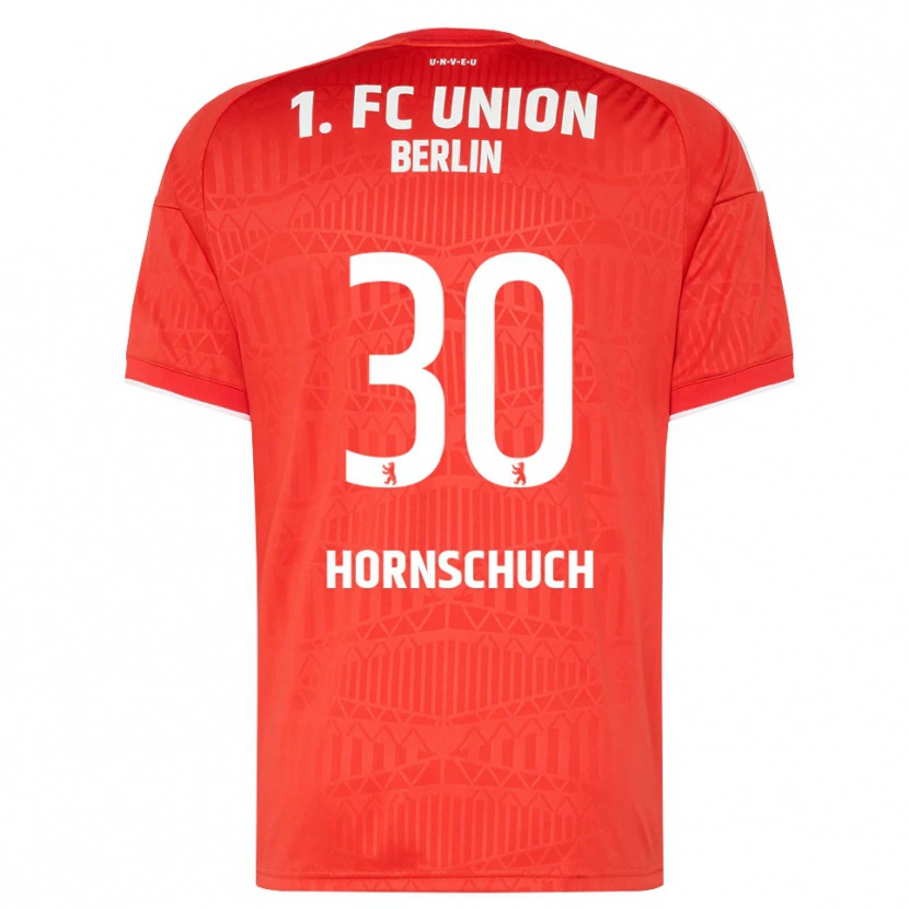 Danxen Dames Sarah Hornschuch #30 Rood Wit Thuisshirt Thuistenue 2026/27 T-Shirt