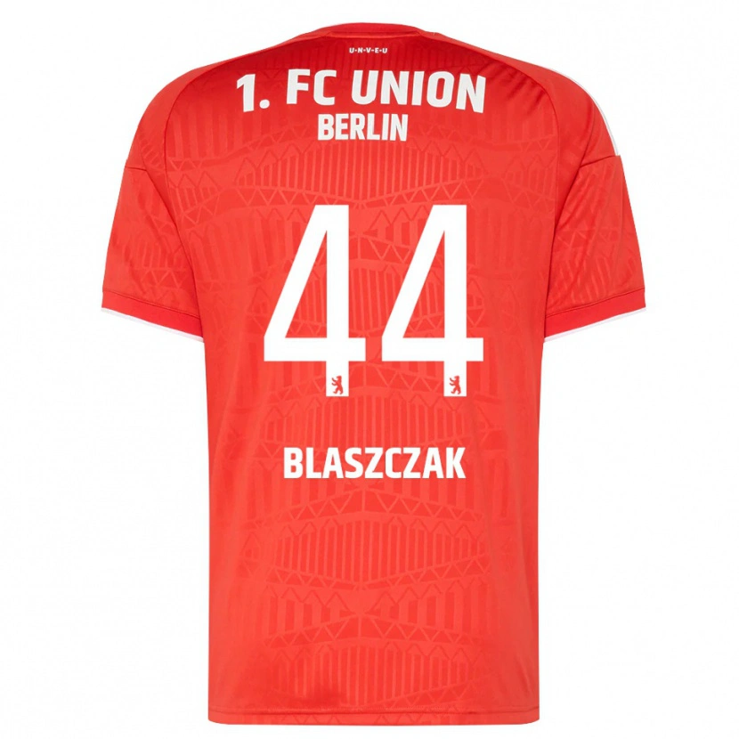 Danxen Dames Tim Blaszczak #44 Rood Wit Thuisshirt Thuistenue 2026/27 T-Shirt