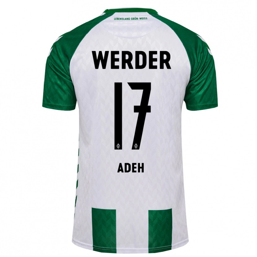 Danxen Dames Bob-Ignatius Adeh #17 Groen Wit Thuisshirt Thuistenue 2026/27 T-Shirt
