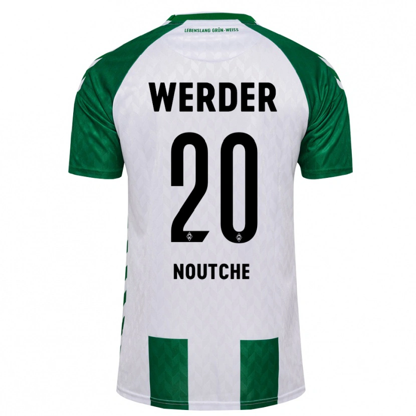 Danxen Dames Steven Noutche #20 Groen Wit Thuisshirt Thuistenue 2026/27 T-Shirt