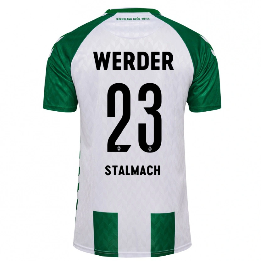 Danxen Dames Dariusz Stalmach #23 Groen Wit Thuisshirt Thuistenue 2026/27 T-Shirt