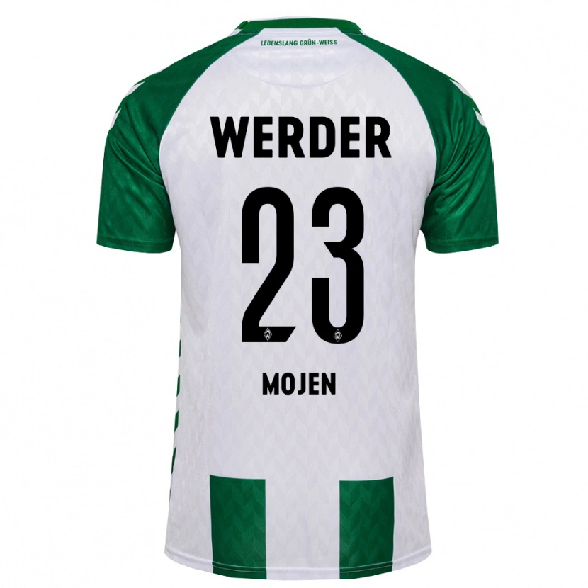 Danxen Dames Raik Mojen #23 Groen Wit Thuisshirt Thuistenue 2026/27 T-Shirt