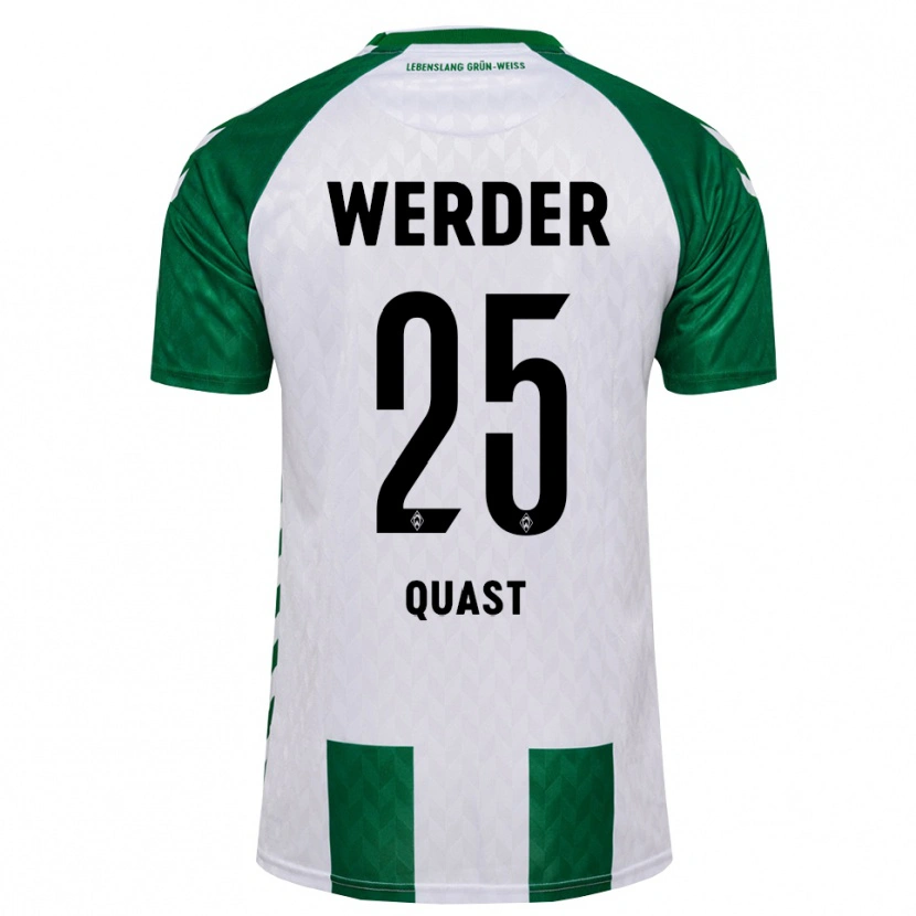 Danxen Dames Soenke Quast #25 Groen Wit Thuisshirt Thuistenue 2026/27 T-Shirt