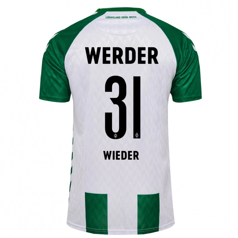 Danxen Dames Verena Wieder #31 Groen Wit Thuisshirt Thuistenue 2026/27 T-Shirt