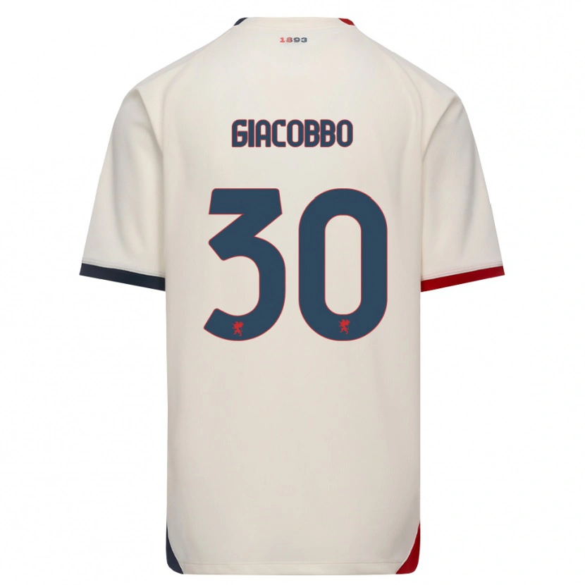 Danxen Dames Giulia Giacobbo #30 Off-White Rood Uitshirt Uittenue 2026/27 T-Shirt