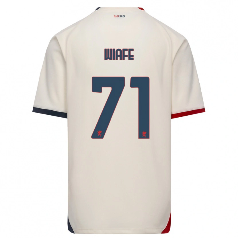 Danxen Dames Samuel Wiafe #71 Off-White Rood Uitshirt Uittenue 2026/27 T-Shirt