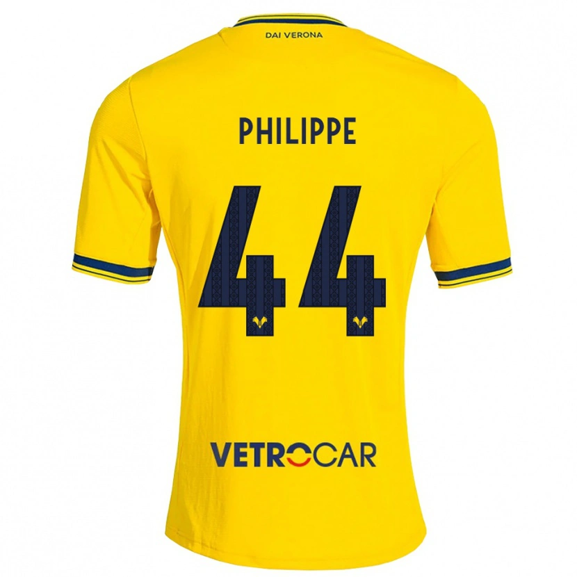 Danxen Dames Mathis Philippe #44 Geel Rood Uitshirt Uittenue 2026/27 T-Shirt