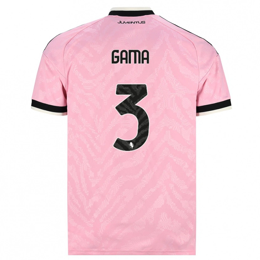Danxen Dames Sara Gama #3 Roze Zwart Uitshirt Uittenue 2026/27 T-Shirt