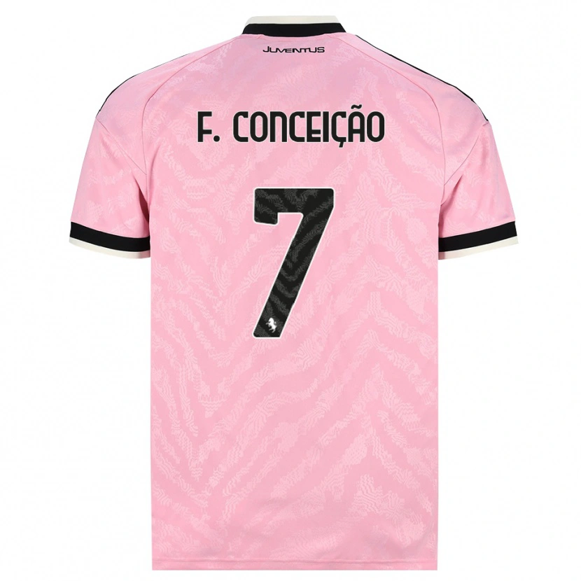 Danxen Dames Francisco Conceição #7 Roze Zwart Uitshirt Uittenue 2026/27 T-Shirt