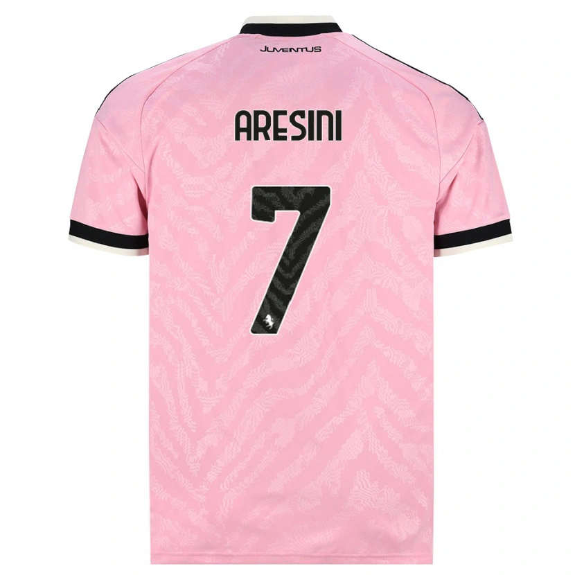 Danxen Dames Raffaele Aresini #7 Roze Zwart Uitshirt Uittenue 2026/27 T-Shirt