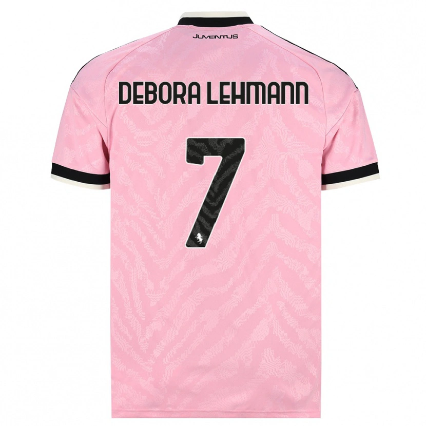Danxen Dames Alisha Debora Lehmann #7 Roze Zwart Uitshirt Uittenue 2026/27 T-Shirt