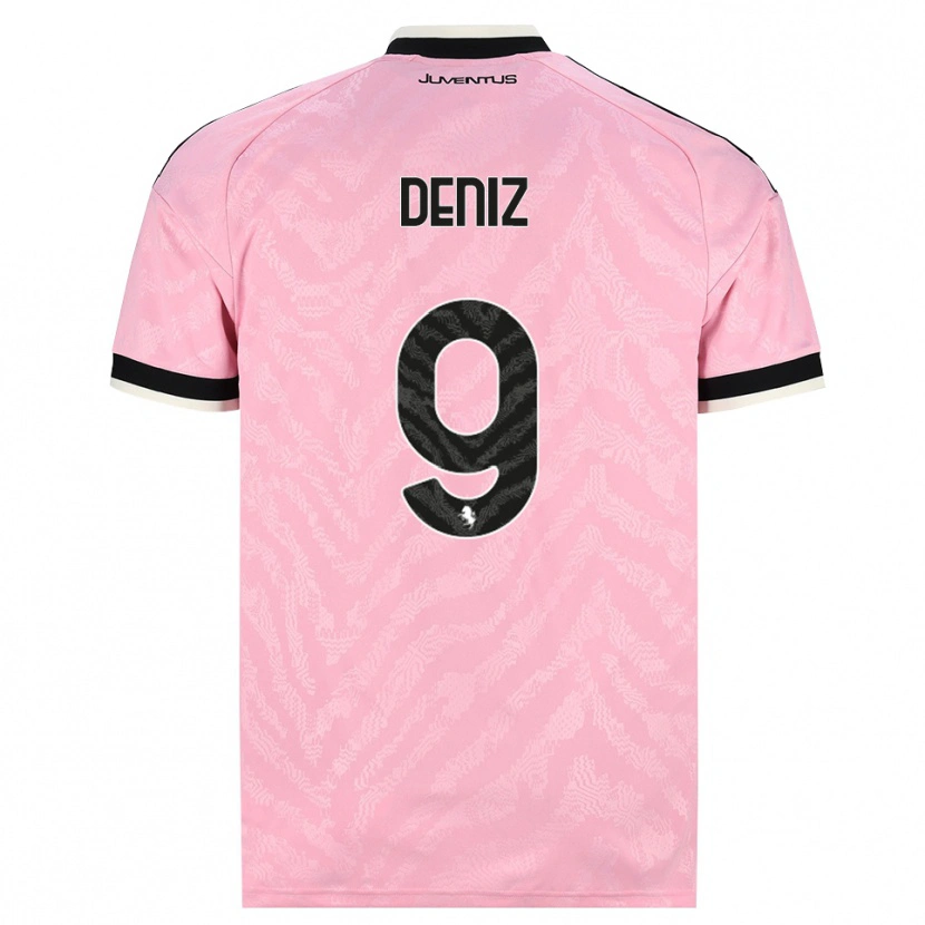 Danxen Dames Esad Deniz #9 Roze Zwart Uitshirt Uittenue 2026/27 T-Shirt