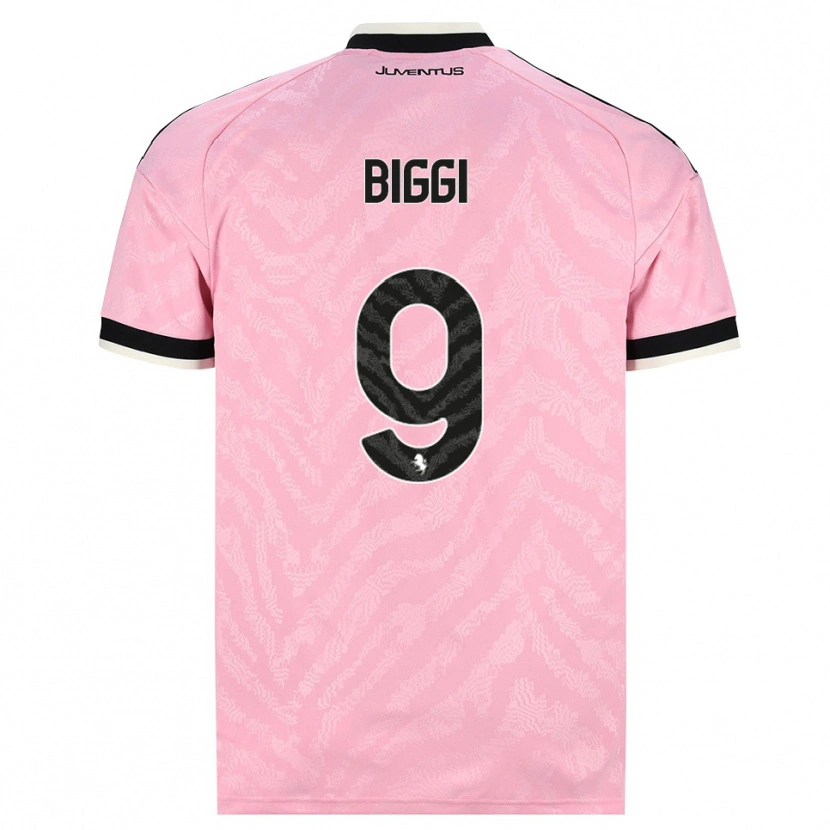 Danxen Dames Silvano Biggi #9 Roze Zwart Uitshirt Uittenue 2026/27 T-Shirt