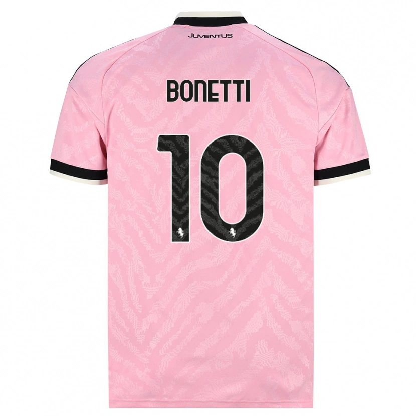 Danxen Dames Andrea Bonetti #10 Roze Zwart Uitshirt Uittenue 2026/27 T-Shirt