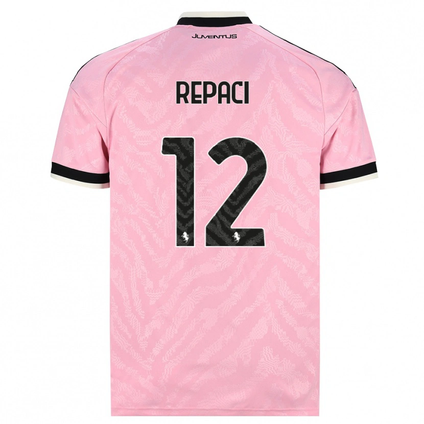 Danxen Dames Tommaso Repaci #12 Roze Zwart Uitshirt Uittenue 2026/27 T-Shirt