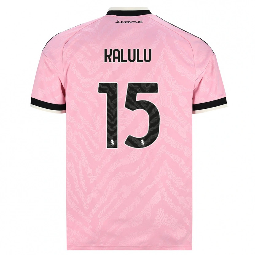 Danxen Dames Pierre Kalulu #15 Roze Zwart Uitshirt Uittenue 2026/27 T-Shirt
