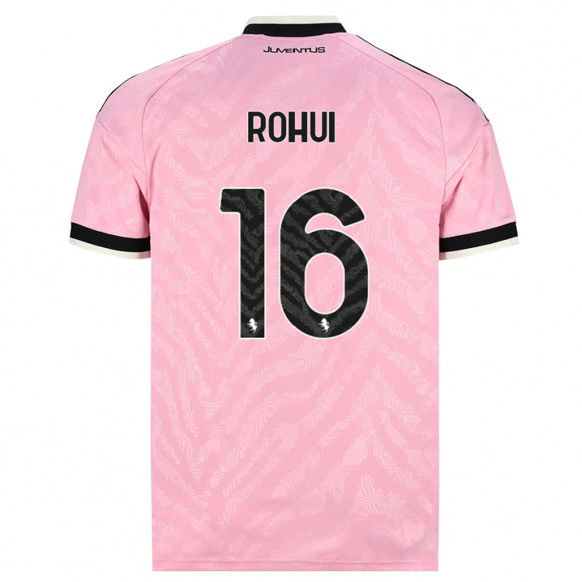 Danxen Dames Jonas Rohui #16 Roze Zwart Uitshirt Uittenue 2026/27 T-Shirt