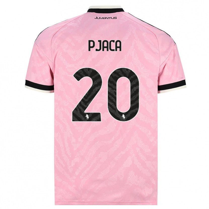 Danxen Dames Marko Pjaca #20 Roze Zwart Uitshirt Uittenue 2026/27 T-Shirt
