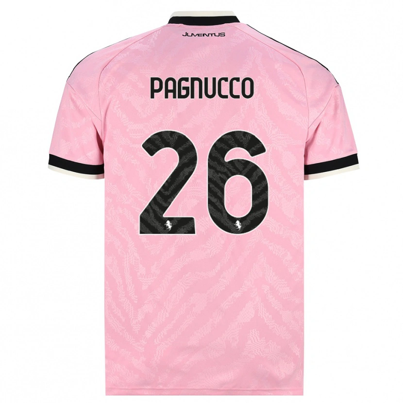 Danxen Dames Filippo Pagnucco #26 Roze Zwart Uitshirt Uittenue 2026/27 T-Shirt