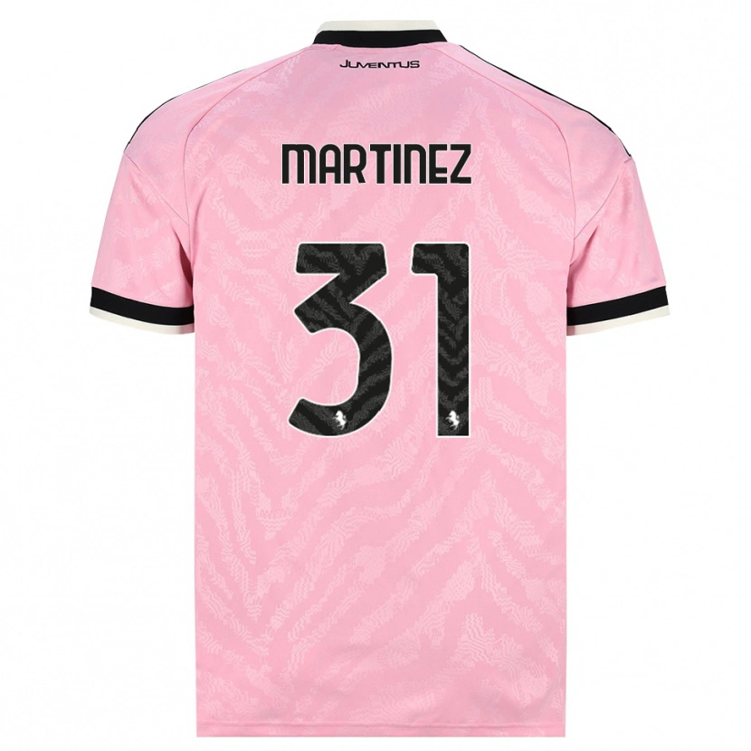 Danxen Dames Bruno Martinez #31 Roze Zwart Uitshirt Uittenue 2026/27 T-Shirt