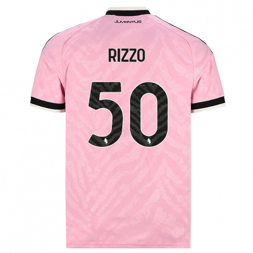 Danxen Dames Niccolò Rizzo #50 Roze Zwart Uitshirt Uittenue 2026/27 T-Shirt