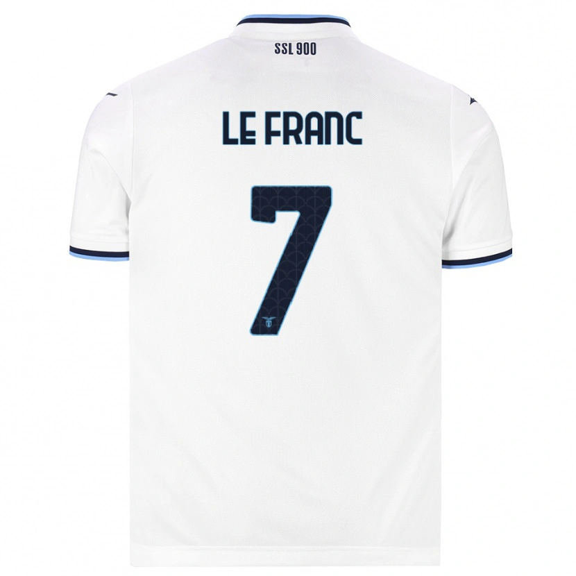 Danxen Dames Chloé Le Franc #7 Wit Marineblauw Uitshirt Uittenue 2026/27 T-Shirt