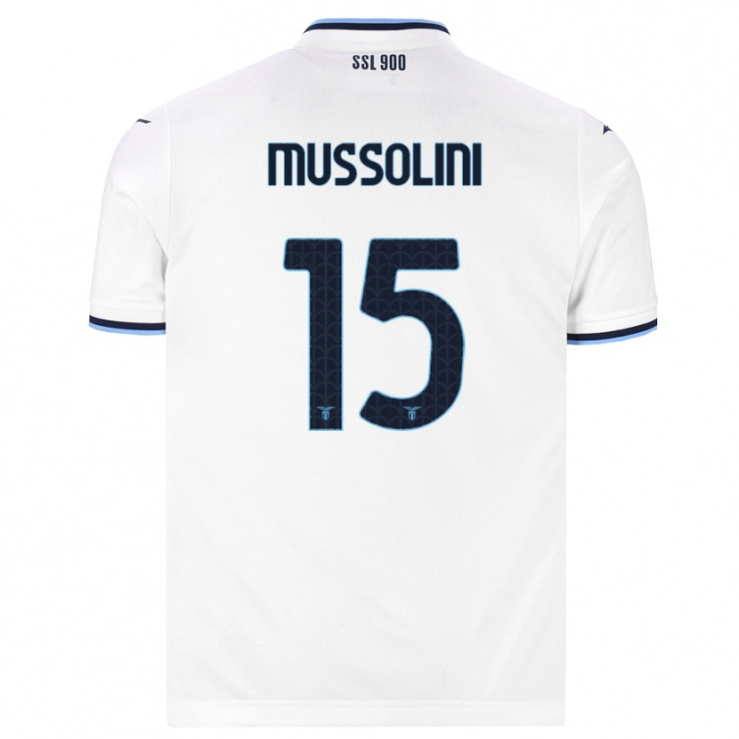 Danxen Dames Romano Floriani Mussolini #15 Wit Marineblauw Uitshirt Uittenue 2026/27 T-Shirt