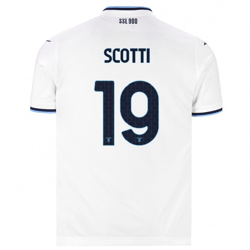 Danxen Dames Asia Scotti #19 Wit Marineblauw Uitshirt Uittenue 2026/27 T-Shirt