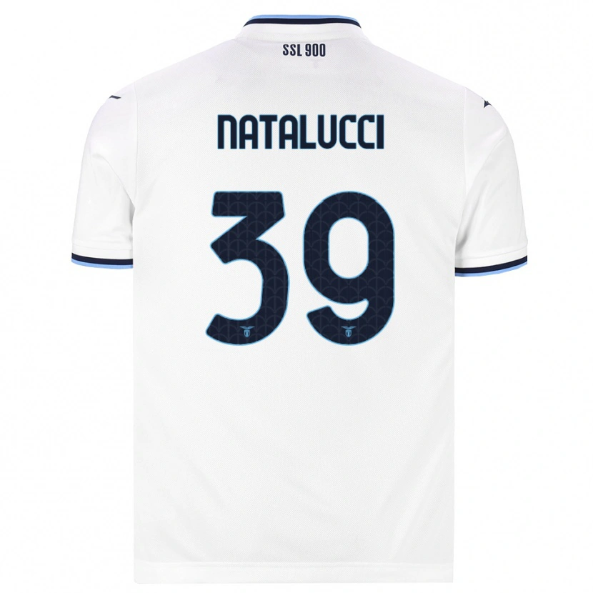 Danxen Dames Serena Natalucci #39 Wit Marineblauw Uitshirt Uittenue 2026/27 T-Shirt