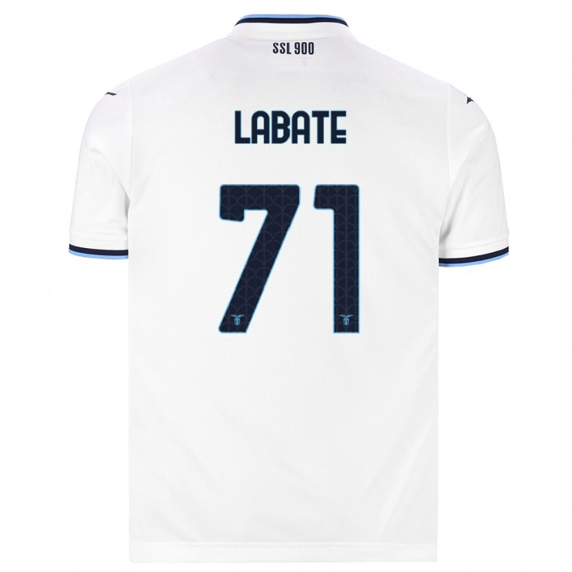 Danxen Dames Camilla Labate #71 Wit Marineblauw Uitshirt Uittenue 2026/27 T-Shirt