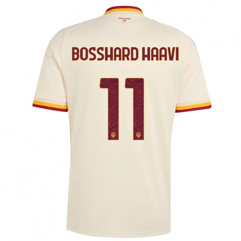 Danxen Dames Emilie Bosshard Haavi #11 Champagne Rood Geel Uitshirt Uittenue 2026/27 T-Shirt