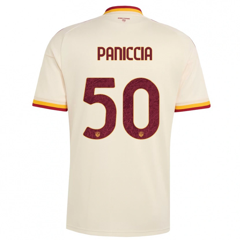 Danxen Dames Martina Paniccia #50 Champagne Rood Geel Uitshirt Uittenue 2026/27 T-Shirt