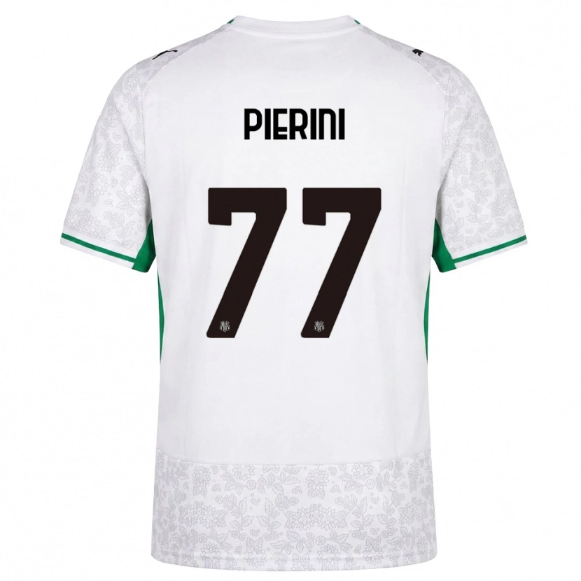 Danxen Dames Nicholas Pierini #77 Wit Zwart Groen Uitshirt Uittenue 2026/27 T-Shirt