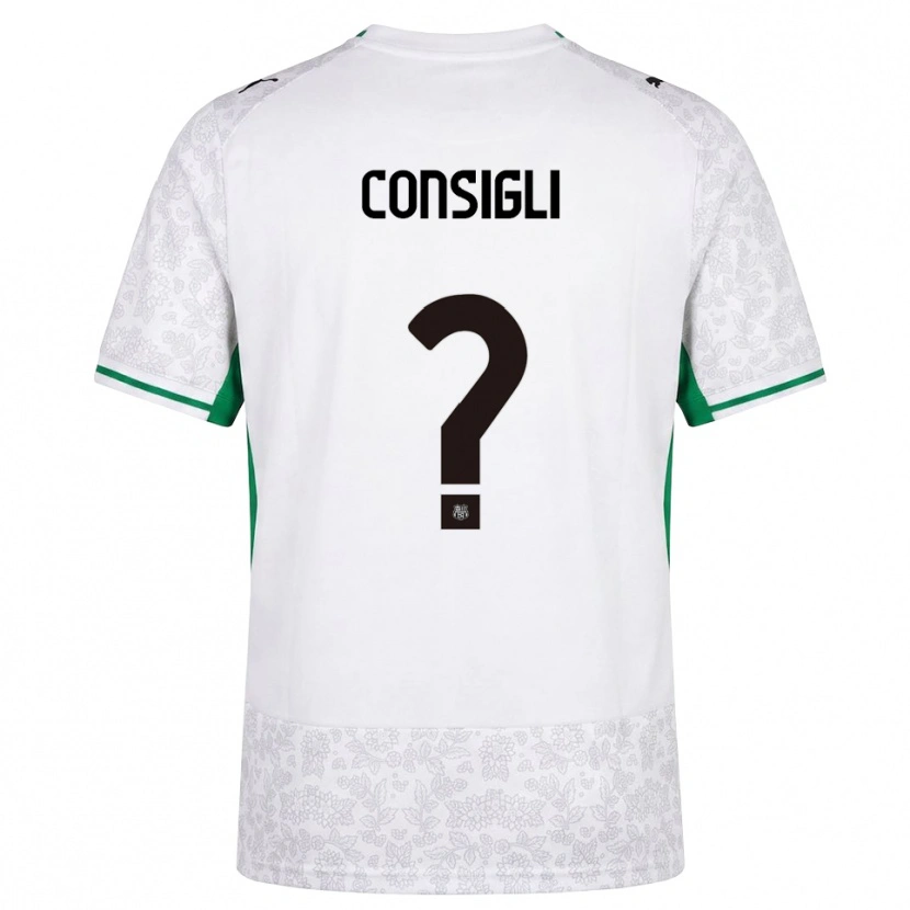 Danxen Dames Andrea Consigli #0 Wit Zwart Groen Uitshirt Uittenue 2026/27 T-Shirt
