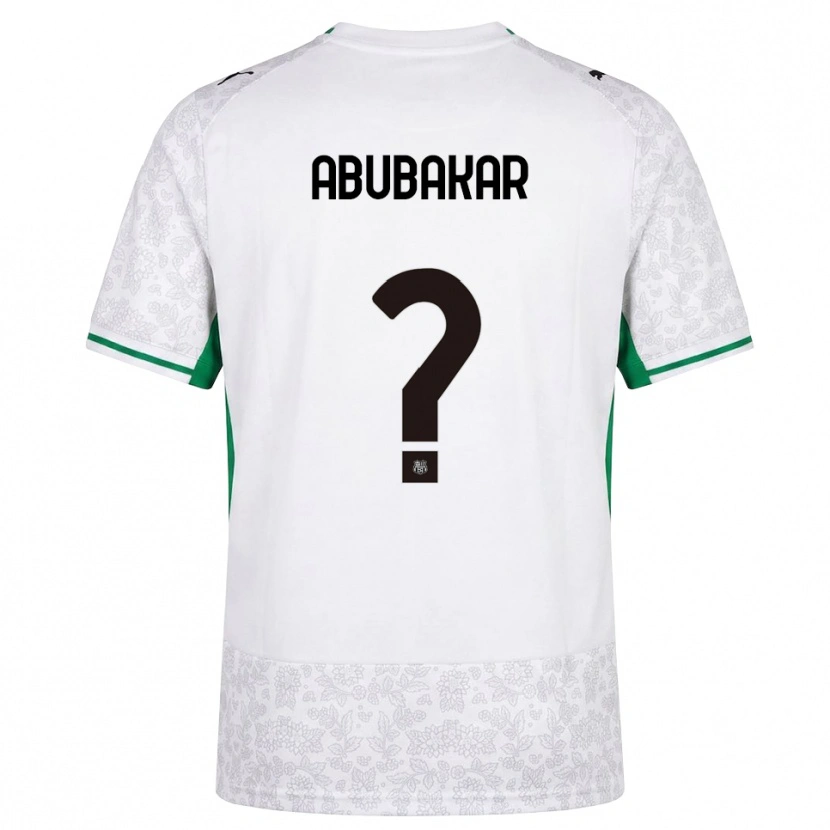 Danxen Dames Salim Abubakar #0 Wit Zwart Groen Uitshirt Uittenue 2026/27 T-Shirt