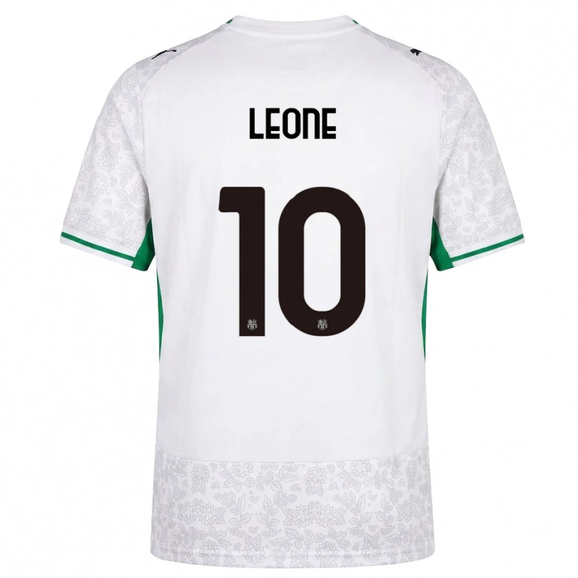 Danxen Dames Kevin Leone #10 Wit Zwart Groen Uitshirt Uittenue 2026/27 T-Shirt