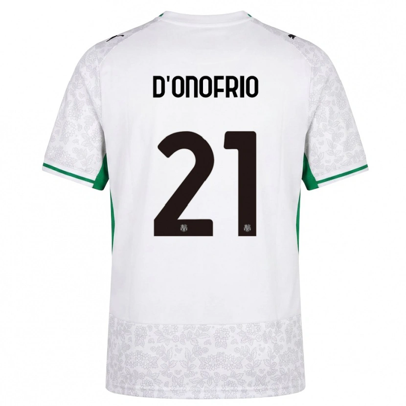 Danxen Dames Karol D'onofrio #21 Wit Zwart Groen Uitshirt Uittenue 2026/27 T-Shirt