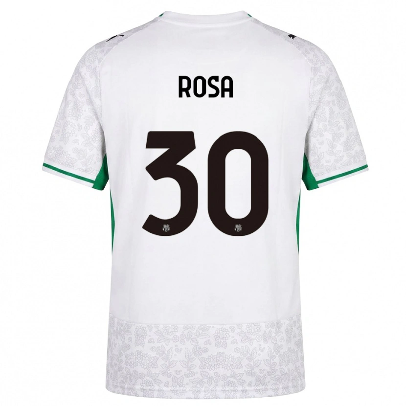 Danxen Dames Enrico Rosa #30 Wit Zwart Groen Uitshirt Uittenue 2026/27 T-Shirt
