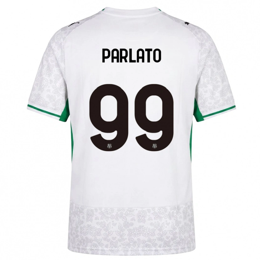 Danxen Dames Claudio Parlato #99 Wit Zwart Groen Uitshirt Uittenue 2026/27 T-Shirt