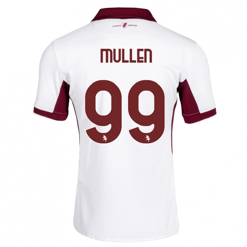 Danxen Dames Senan Mullen #99 Bordeauxrood Wit Rood Uitshirt Uittenue 2026/27 T-Shirt